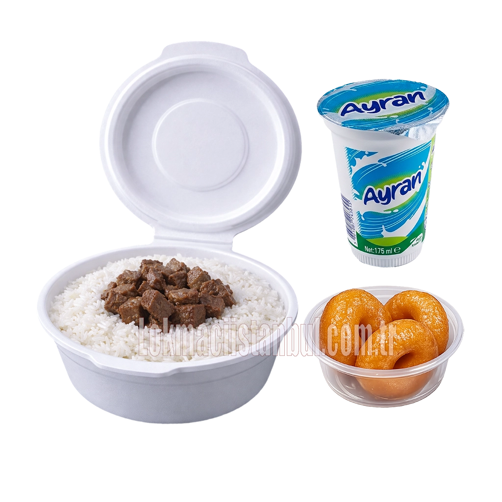 Etli Mevlüt Pilavı Paket Menü