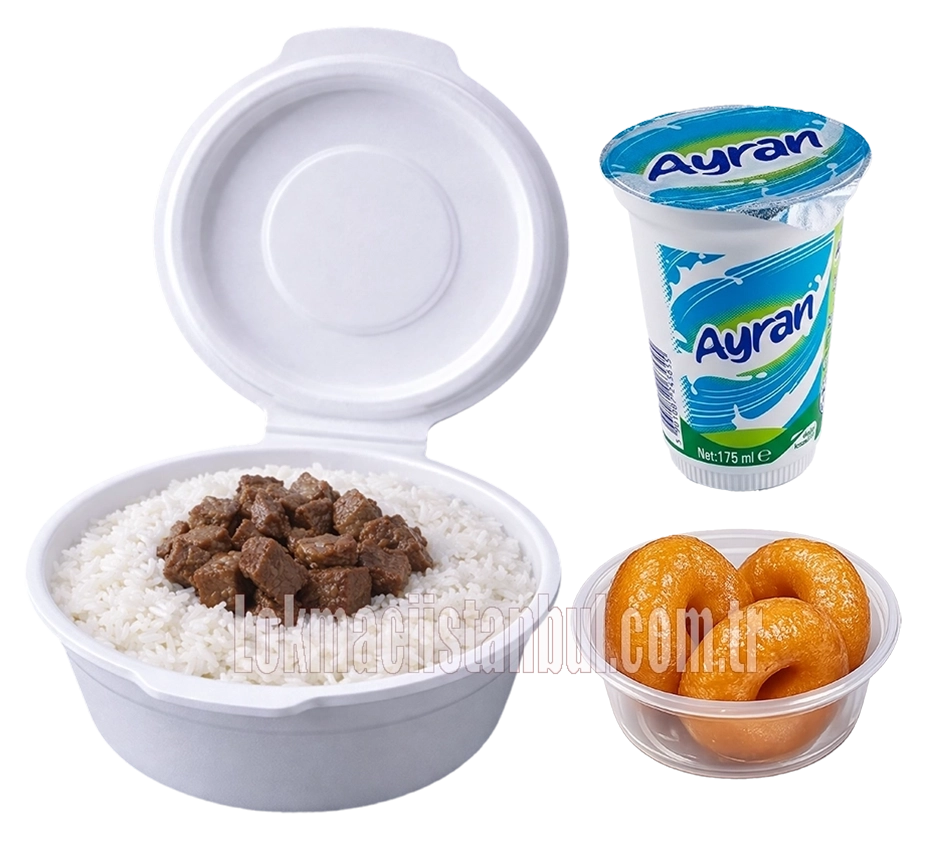 Etli Mevlüt Pilavı Paket Menü