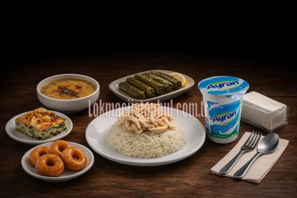 hayır pilavı ve hayır yemeği