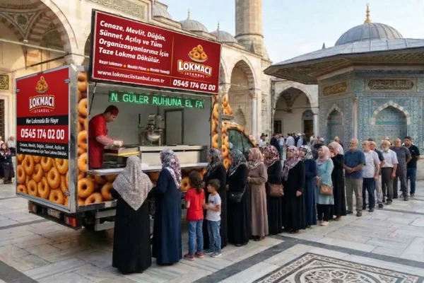 lokmacı istanbul hayır lokması lokma döktürme
