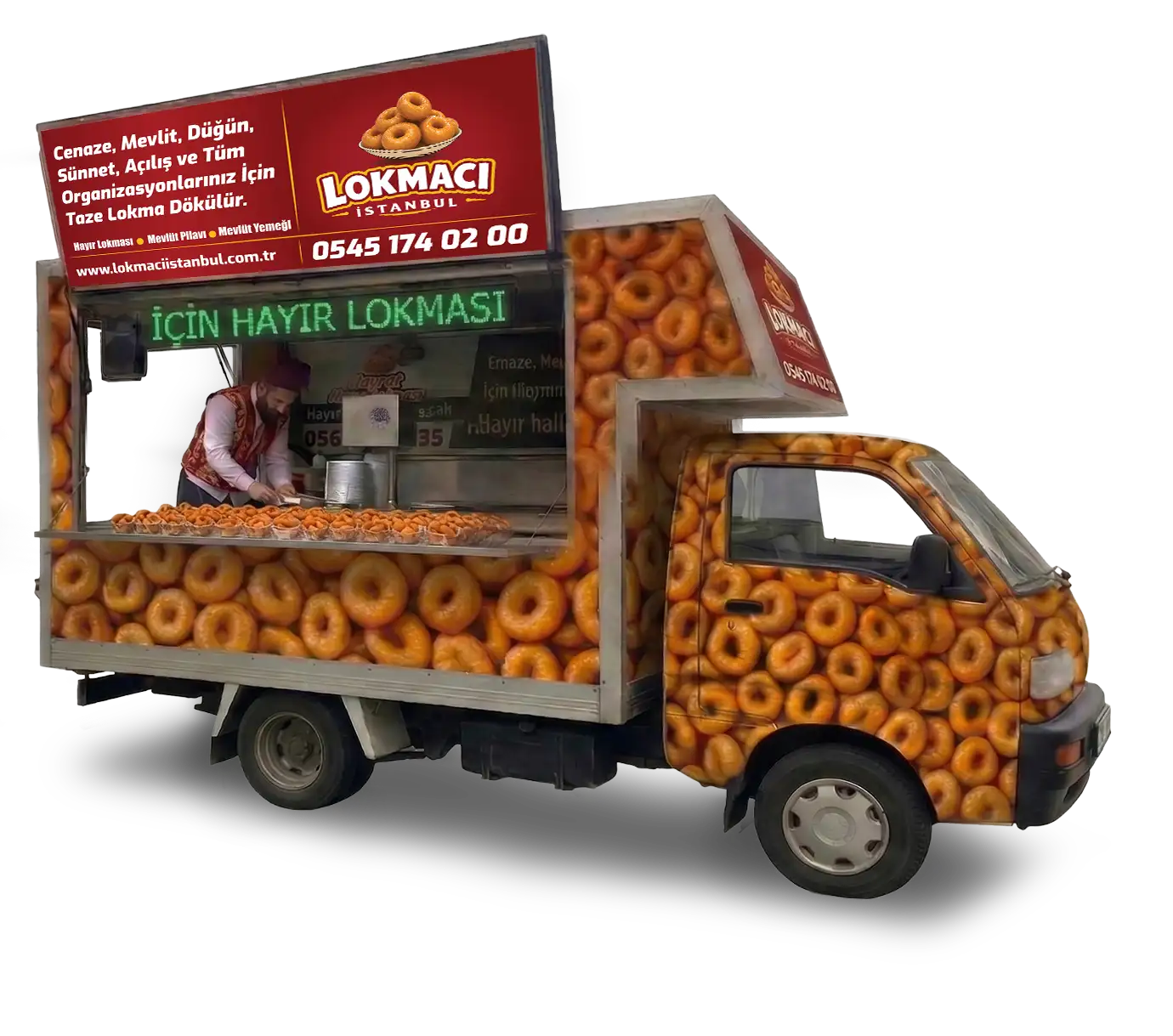 Lokmacı İstanbul ile mobil hayır lokması döktürme