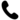 Telefon icon siyah
