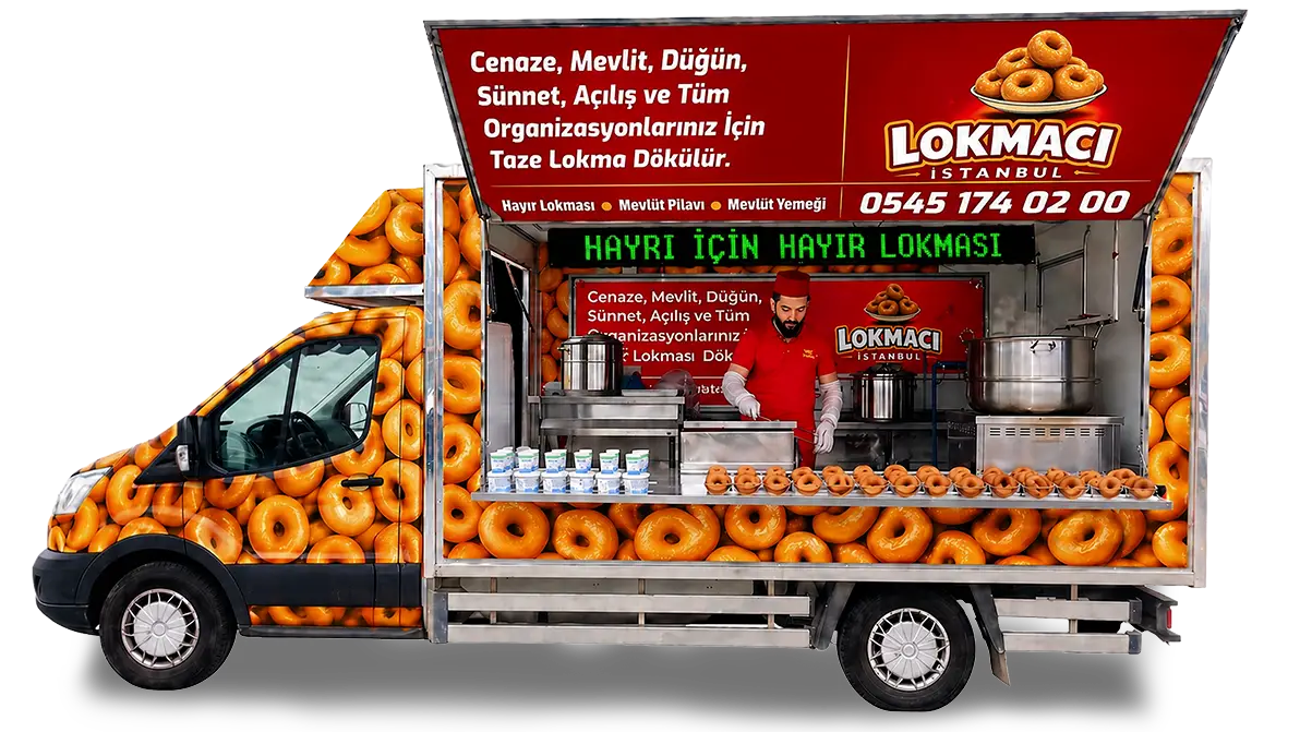 Hayır Lokması Lokmacı İstanbul Mobil Lokma Döktürme
